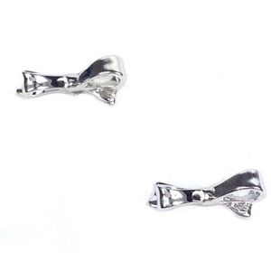 Kate Spade love notes bow stud earrings in silver